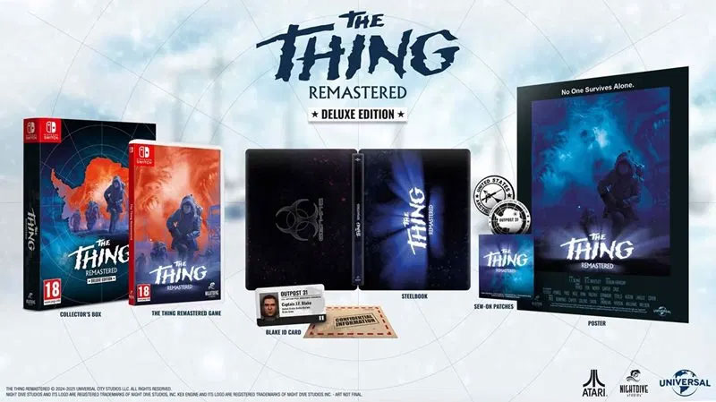 Thing Remastered Deluxe Edition Нечто Switch  дополнительное изображение 1