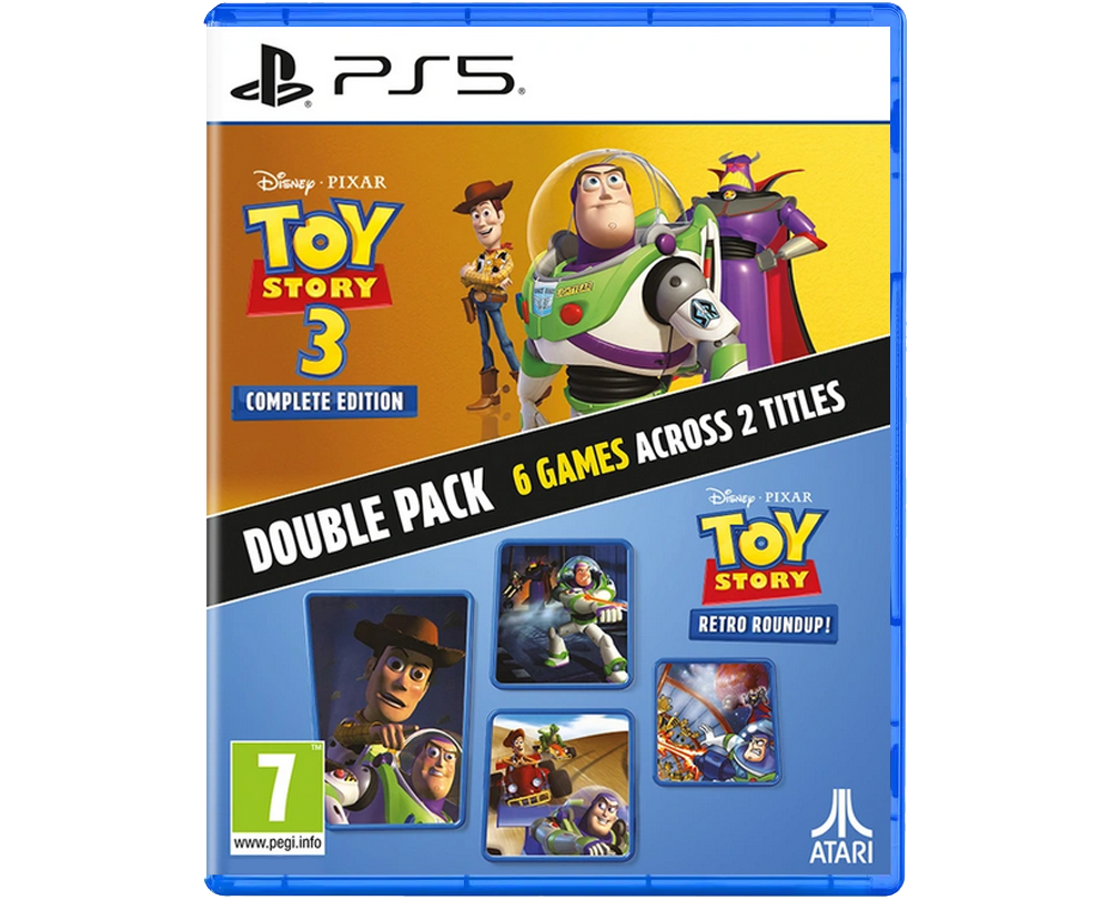 Toy Story Retro Roundup! + Toy Story 3 Complete Edition Double Pack (Русская верися)(PS5) ПРЕДЗАКАЗ!