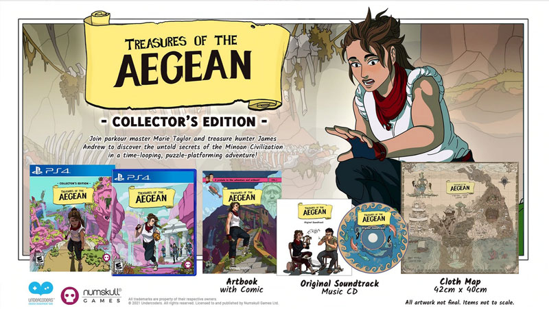 Treasures of the Aegean Collectors Edition  PS4 дополнительное изображение 1