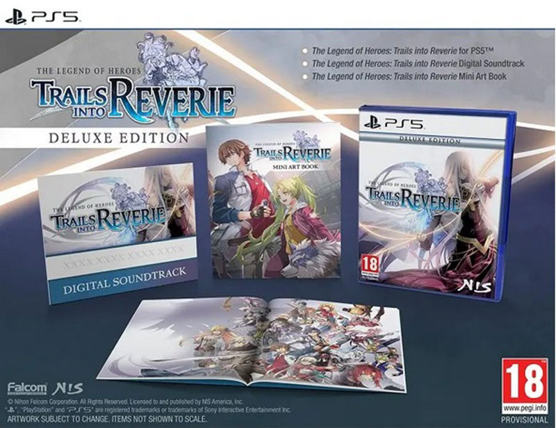 Legend of Heroes Trails into Reverie Deluxe Edition  PS5 дополнительное изображение 1