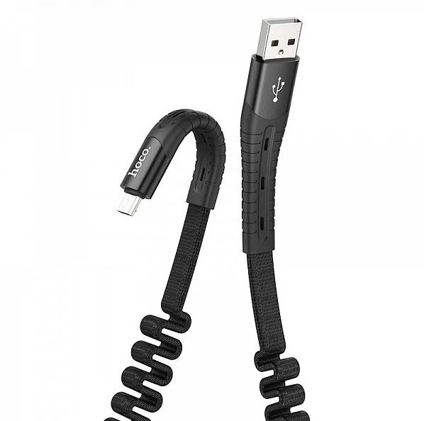 Кабель USB - Lightning 1.2м Hoco U78 Cotton дополнительное изображение 1