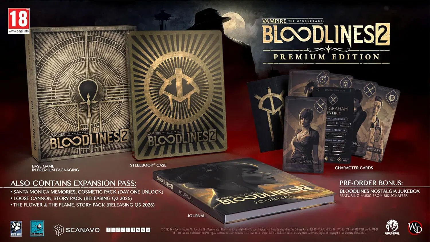 Vampire The Masquerade Bloodlines 2 Premium Edition  PS5 дополнительное изображение 1
