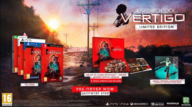 Alfred Hitchcock Vertigo Limited Edition  Xbox One/Series X дополнительное изображение 1