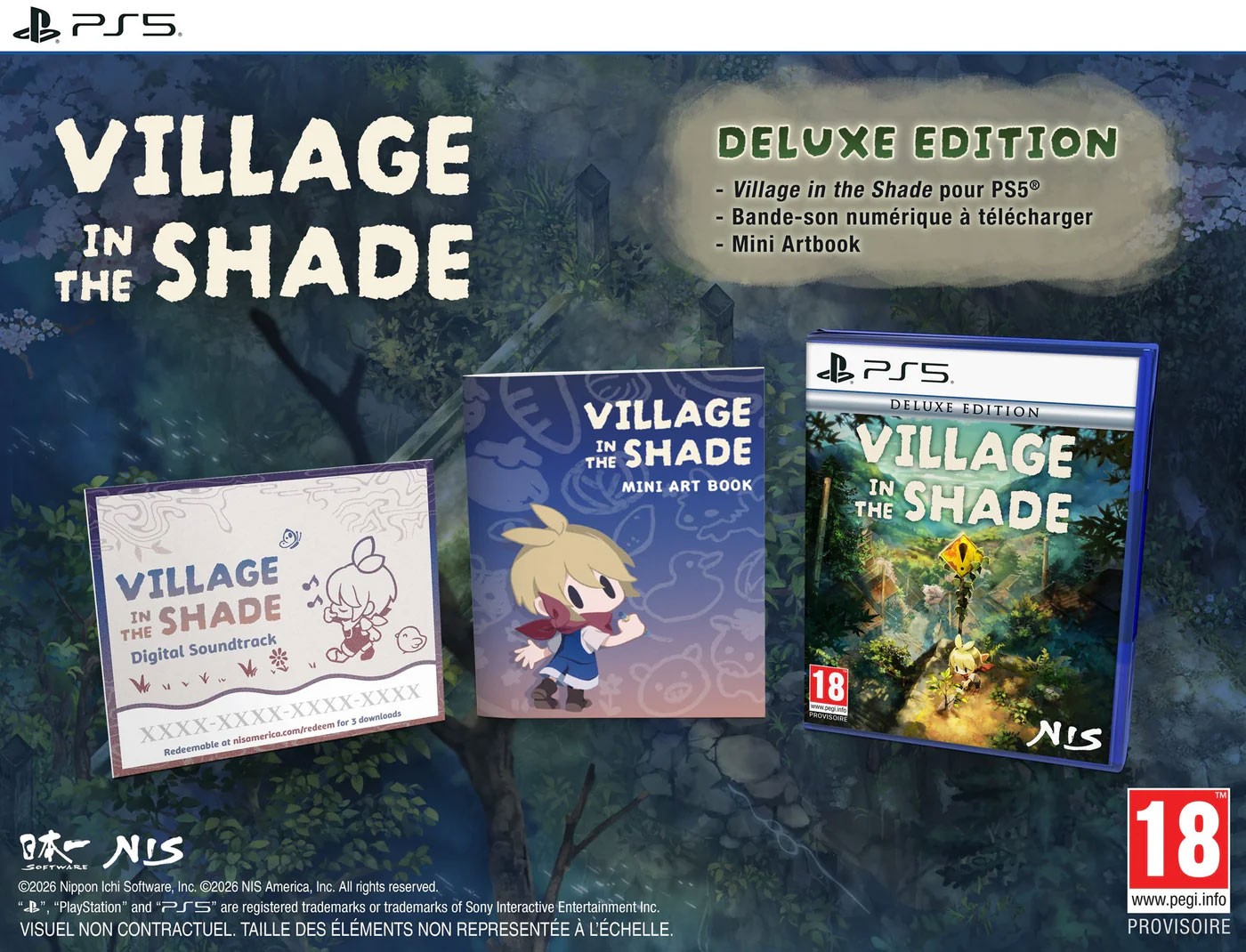Village In The Shade Deluxe Edition  PS5  дополнительное изображение 1