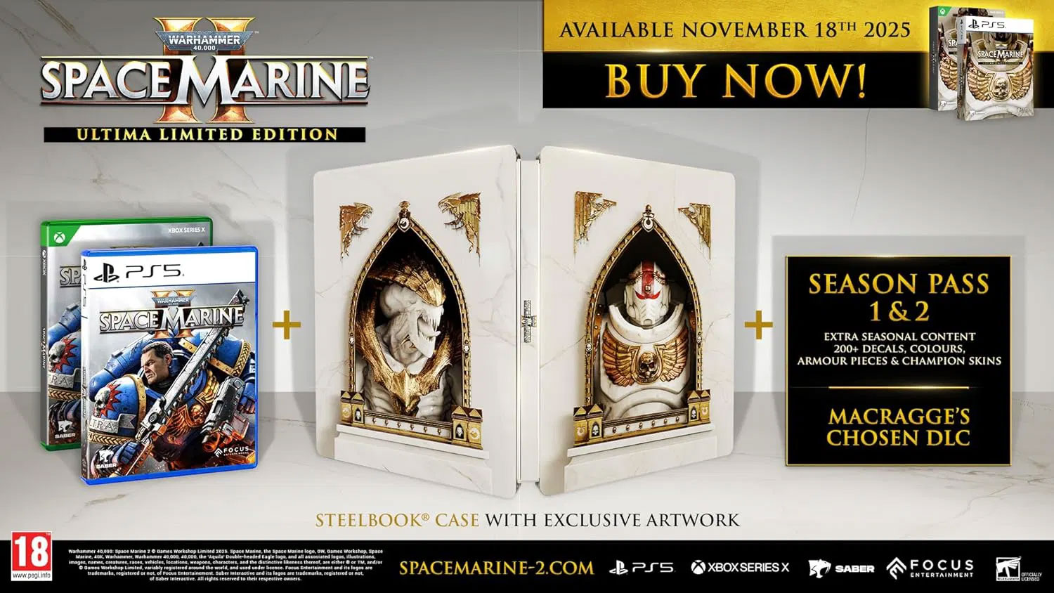 Warhammer 40,000 Space Marine II 2 Ultima Limited Edition  Xbox Series X  дополнительное изображение 1