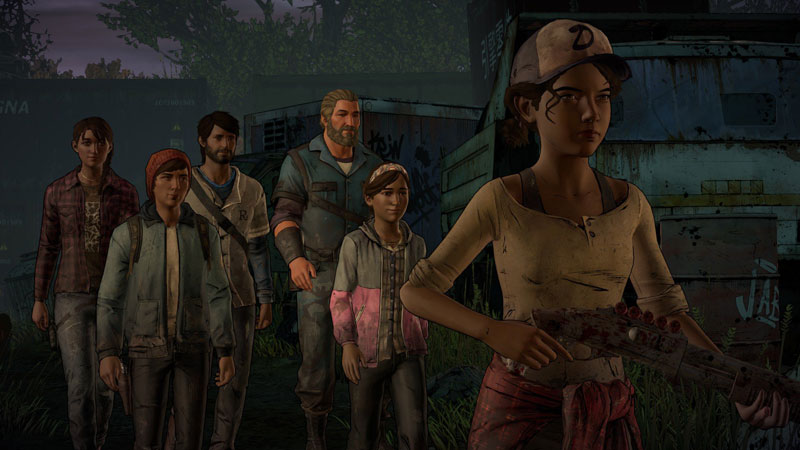 Walking Dead - Telltale Series The New Frontier  PS4 дополнительное изображение 1