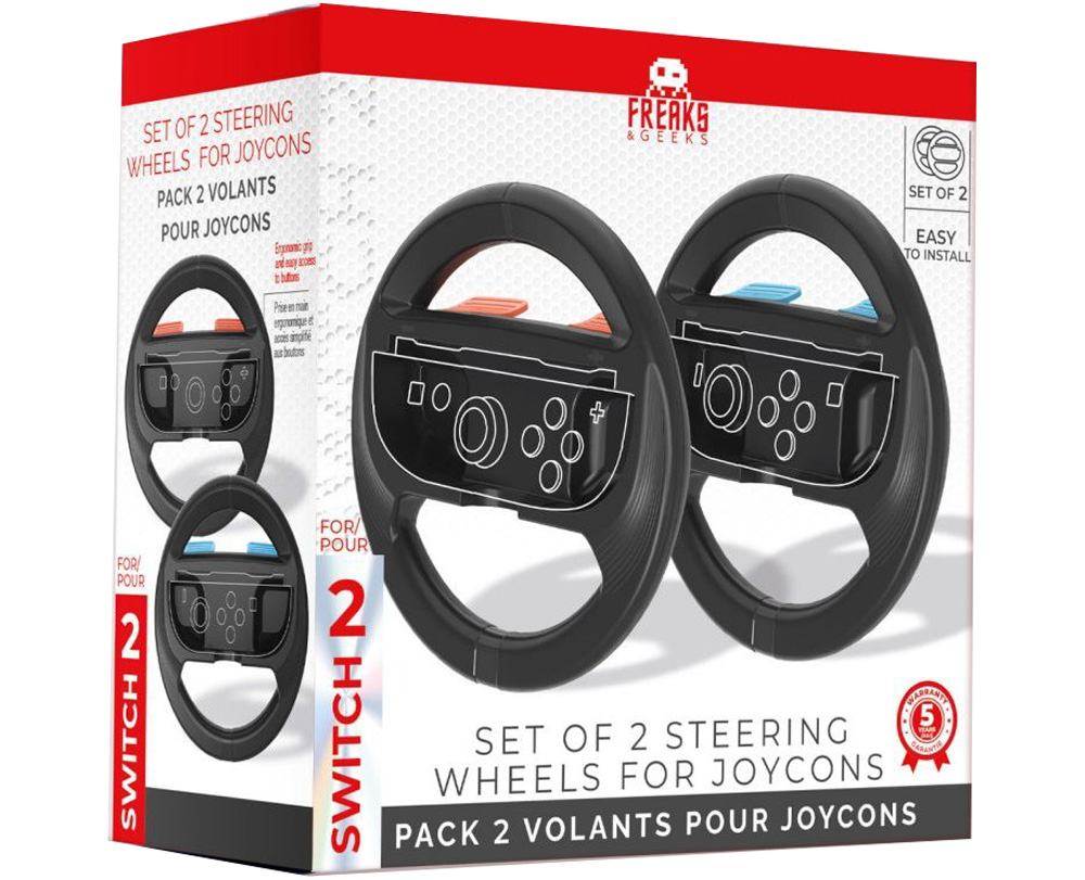 Пара рулей Freaks and Geeks joy-con 2  Switch 2 дополнительное изображение 2