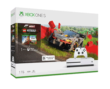 Игровая приставка Microsoft Xbox One S  Forza Horizon 4 + Lego Champions DLC