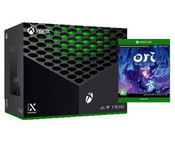 Игровая приставка Xbox Series X  + Ori and The Will Of The Wisps (Русская версия)
