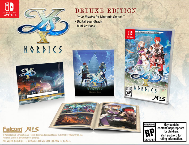 Ys X Nordics Deluxe Edition  Nintendo Switch  дополнительное изображение 4
