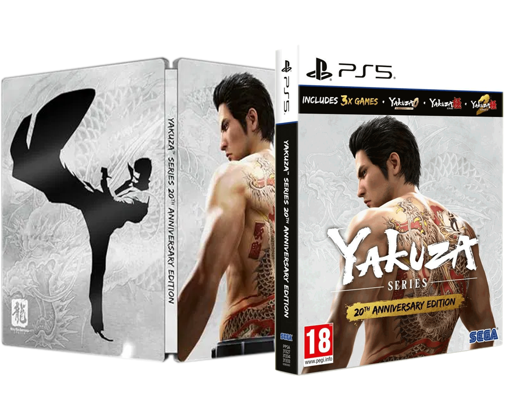 Yakuza 20th Anniversary Edition [Steelbook Editon](PS5) ПРЕДЗАКАЗ!