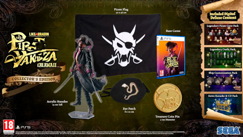 Like A Dragon Pirate Yakuza In Hawaii Collector Edition  PS5  дополнительное изображение 1