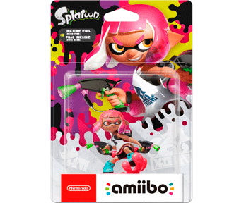 amiibo Inkling Girl (неоново розовая)[Splatoon Коллекция] для Nintendo Switch