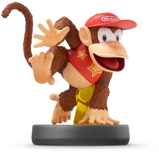 amiibo Diddy Kong Super Smash Bros Коллекция дополнительное изображение 1
