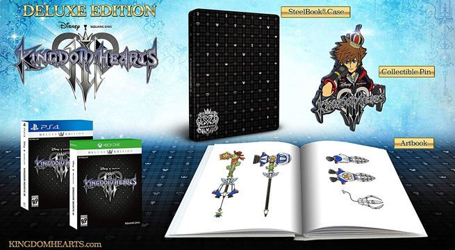 Kingdom Hearts 3 Deluxe Edition  PS4 дополнительное изображение 1