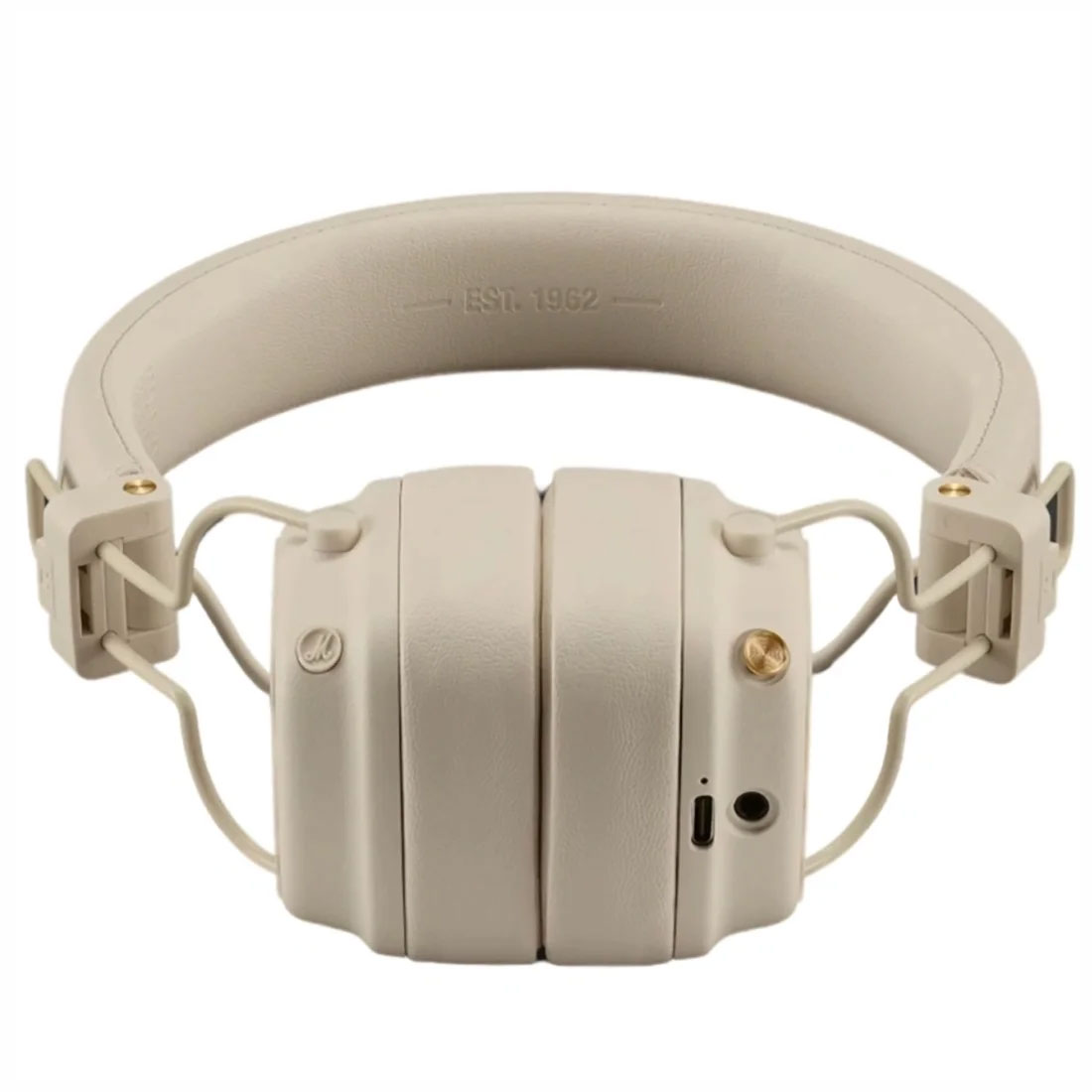 Наушники беспроводные Marshall Major 5 V кремовые  Beige дополнительное изображение 4