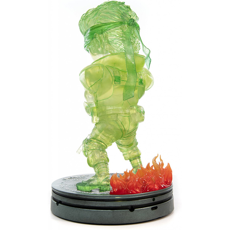 Metal Gear Solid - Solid Snake SD Statue 2  Neon Green Edition дополнительное изображение 4