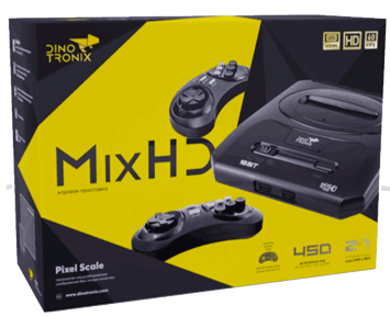 Игровая приставка Dinotronix MixHD 720 (450 игр)