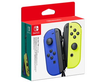 Геймпад Nintendo Joy-Con controllers Duo - Blue/Neon Yellow (Nintendo Switch)