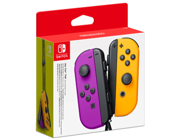 Геймпад Nintendo Joy-Con controllers Duo - Neon Purple/Neon Orange  для Nintendo Switch