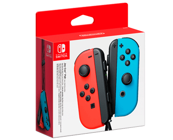 Геймпад Nintendo Joy-Con controllers Duo - Neon Red/Neon Blue  для Nintendo Switch