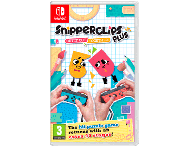 Snipperclips Plus: Cut it out, together! (Switch)(USED)(Б/У)