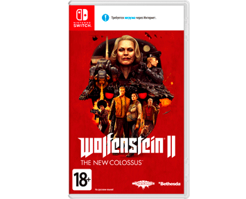 Wolfenstein II: The New Colossus (Русская версия)(Nintendo Switch)(USED)(Б/У)
