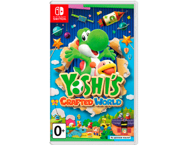 Yoshis Crafted World (Русская версия)(Nintendo Switch)(USED)(Б/У)