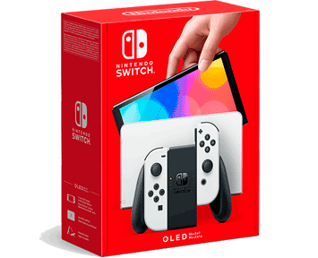 Игровая приставка Nintendo Switch <br>OLED-модель Белая [White][EU]