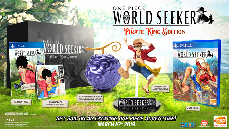 One Piece World Seeker The Pirate King Edition  PS4 дополнительное изображение 1