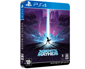 Agents of Mayhem Steelbook Edition (Русская версия) для PS4