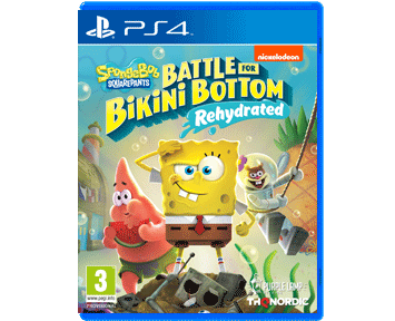SpongeBob SquarePants: Battle For Bikini Bottom -Rehydrated (Русская версия)(PS4)