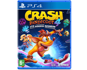 Crash Bandicoot 4: Это Вопрос Времени (Русская версия)(PS4)(USED)(Б/У)