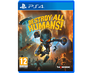 Destroy All Humans! (Русская версия)(PS4)(USED)(Б/У)