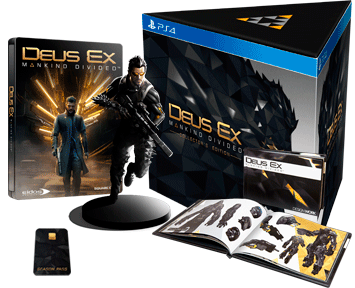 Deus Ex: Mankind Divided Collectors Edition [Русская/Engl.vers.](PS4)[небольшие потертости]