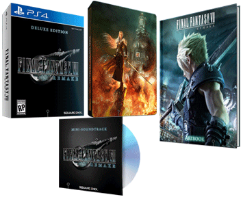 Final Fantasy VII Remake Deluxe Edition  для PS4