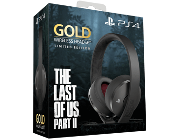 Беспроводные наушники PS4 Gold Wireless Headset The Last of Us Part II Limited Edition