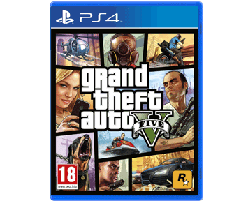 Grand Theft Auto V [GTA 5][Русская/Engl.vers.](PS4)(USED)(Б/У)