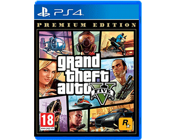 GTA 5: Grand Theft Auto V Premium Edition [Русская/Engl.vers.] для PS4