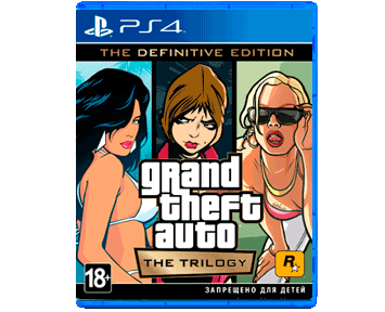 Grand Theft Auto: The Trilogy Definitive Edition [GTA Trilogy]<br>PS4