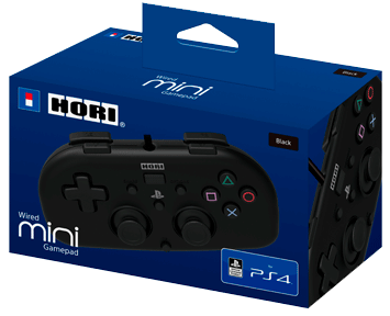 Проводной геймпад HORI HORIPAD MINI [BLACK] для PS4