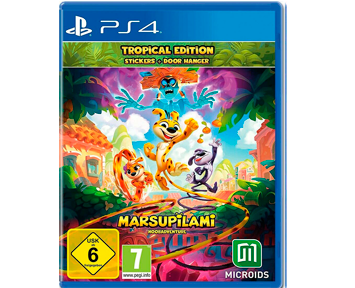 Marsupilami: Hoobadventure Tropical Edition [Джунгли зовут!](Русская версия)(PS4)