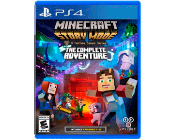 Minecraft Story Mode Complete Adventure (Русская версия) (PS4)