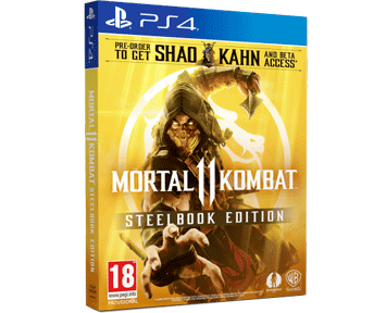 Mortal Kombat 11 Steelbook Edition (Русская версия)(PS4)