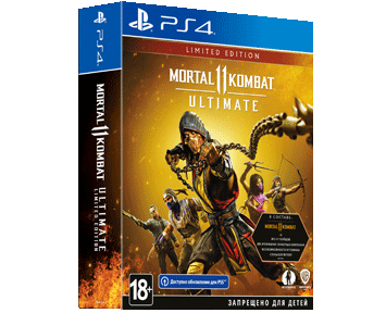 Mortal Kombat 11 (XI) Ultimate Limited Edition (Русская версия)(PS4)