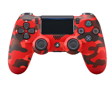 Геймпад Sony DualShock 4 V2 Red Camouflage (CUH-ZCT2E)(PS4)