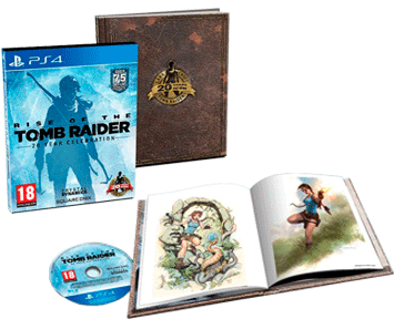 Rise of the Tomb Raider: 20 Year Celebration (Русская версия)(PS4)(USED)(Б/У)
