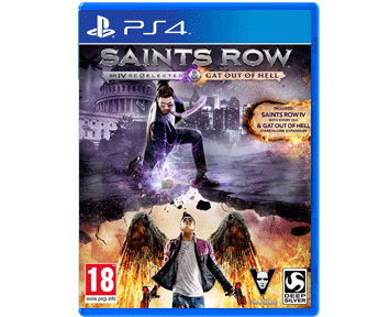 Saints Row IV: Re-Elected & Gat Out of Hell (Русская версия)(PS4)(USED)(Б/У)