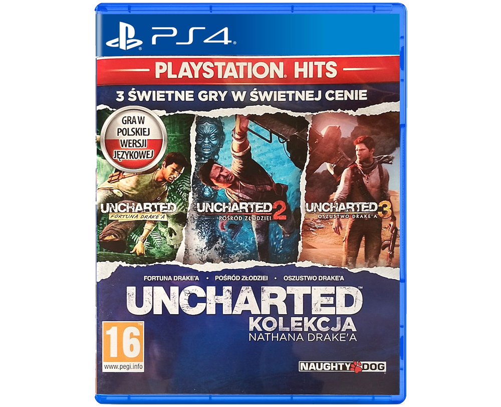 Uncharted: The Nathan Drake Collection [Русская/Engl.vers][Playstation Hits][PL](PS4)