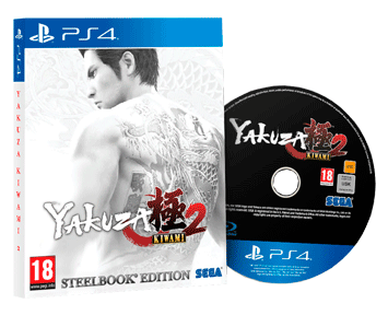 Yakuza Kiwami 2 SteelBook Edition  для PS4